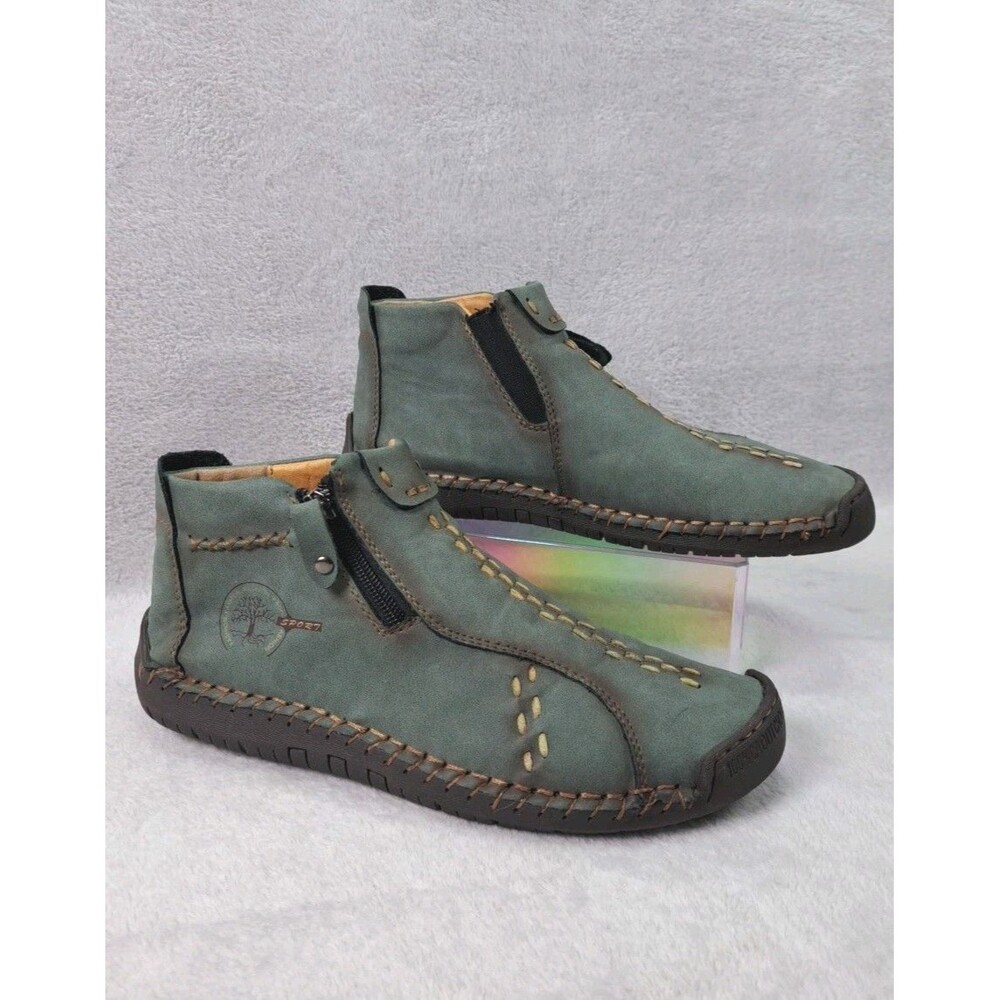 Chukka Loafer 100% Caoutchouc Sole Comfort Moccasins Shoes 39 Unisex Hippie
